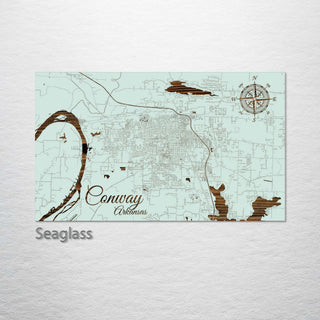 Conway, Arkansas Street Map