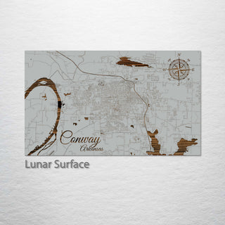 Conway, Arkansas Street Map