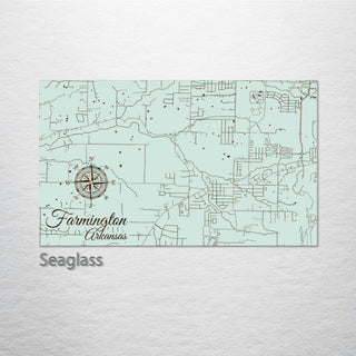 Farmington, Arkansas Street Map