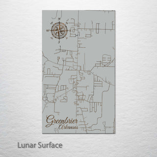 Greenbrier, Arkansas Street Map