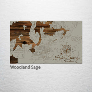 Heber Springs, Arkansas Street Map