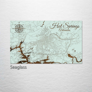 Hot Springs, Arkansas Street Map