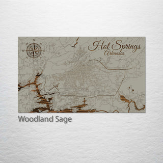 Hot Springs, Arkansas Street Map