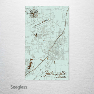Jacksonville, Arkansas Street Map