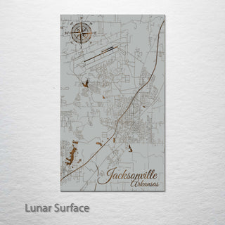 Jacksonville, Arkansas Street Map