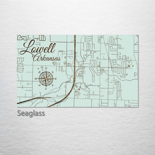 Lowell, Arkansas Street Map