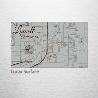 Lowell, Arkansas Street Map