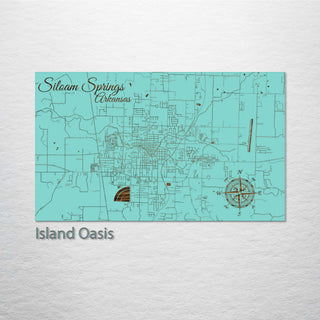 Siloam Springs, Arkansas Street Map