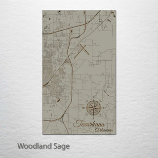 Texarkana, Arkansas Street Map