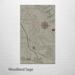 White Hall, Arkansas Street Map