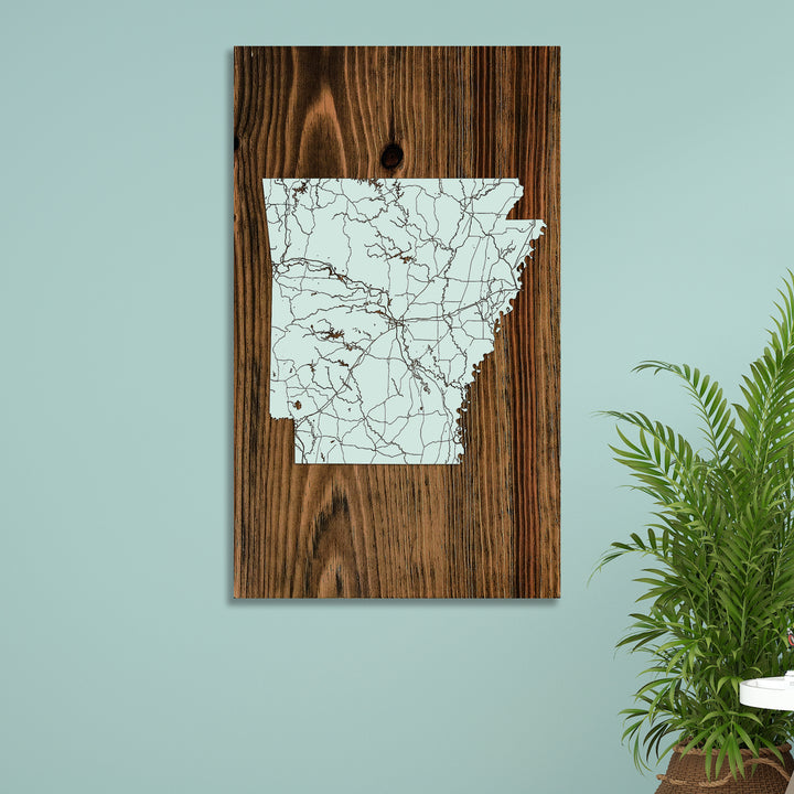 Arkansas Isolated Map