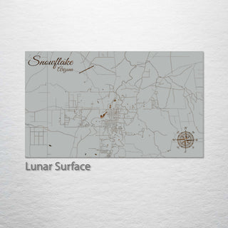 Snowflake, Arizona Street Map