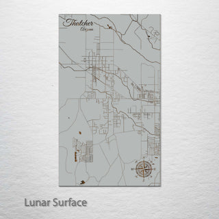 Thatcher, Arizona Street Map