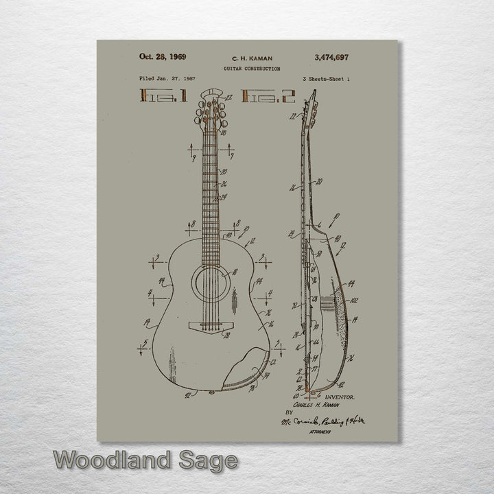 Acoustic Guitar - Fire & Pine