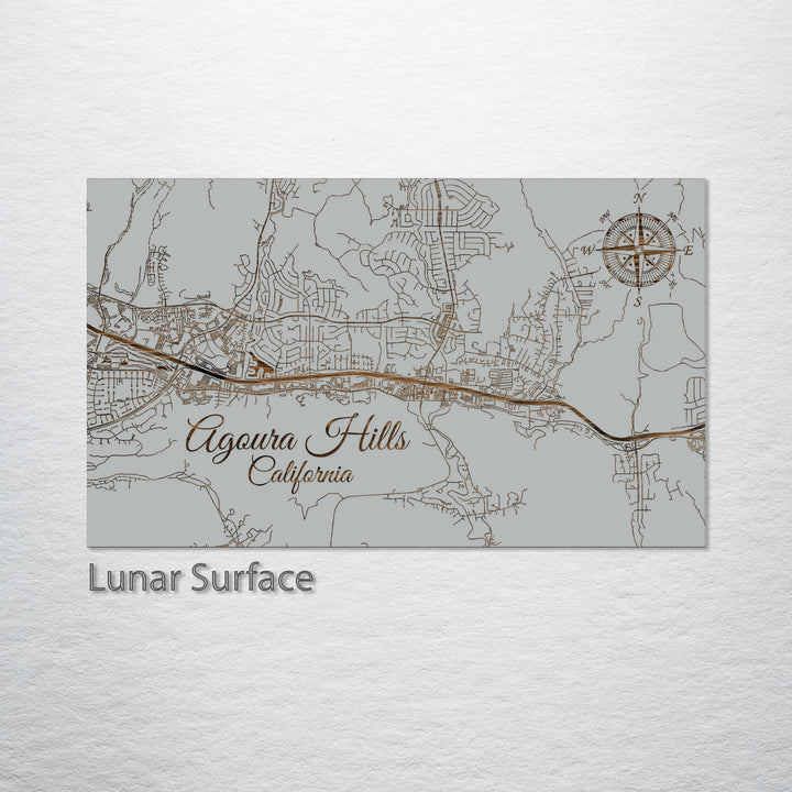 Agoura Hills, California Street Map