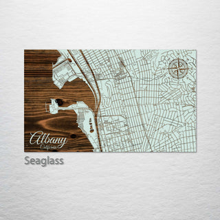 Albany, California Street Map