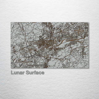 Allentown, Pennsylvania Street Map - Fire & Pine