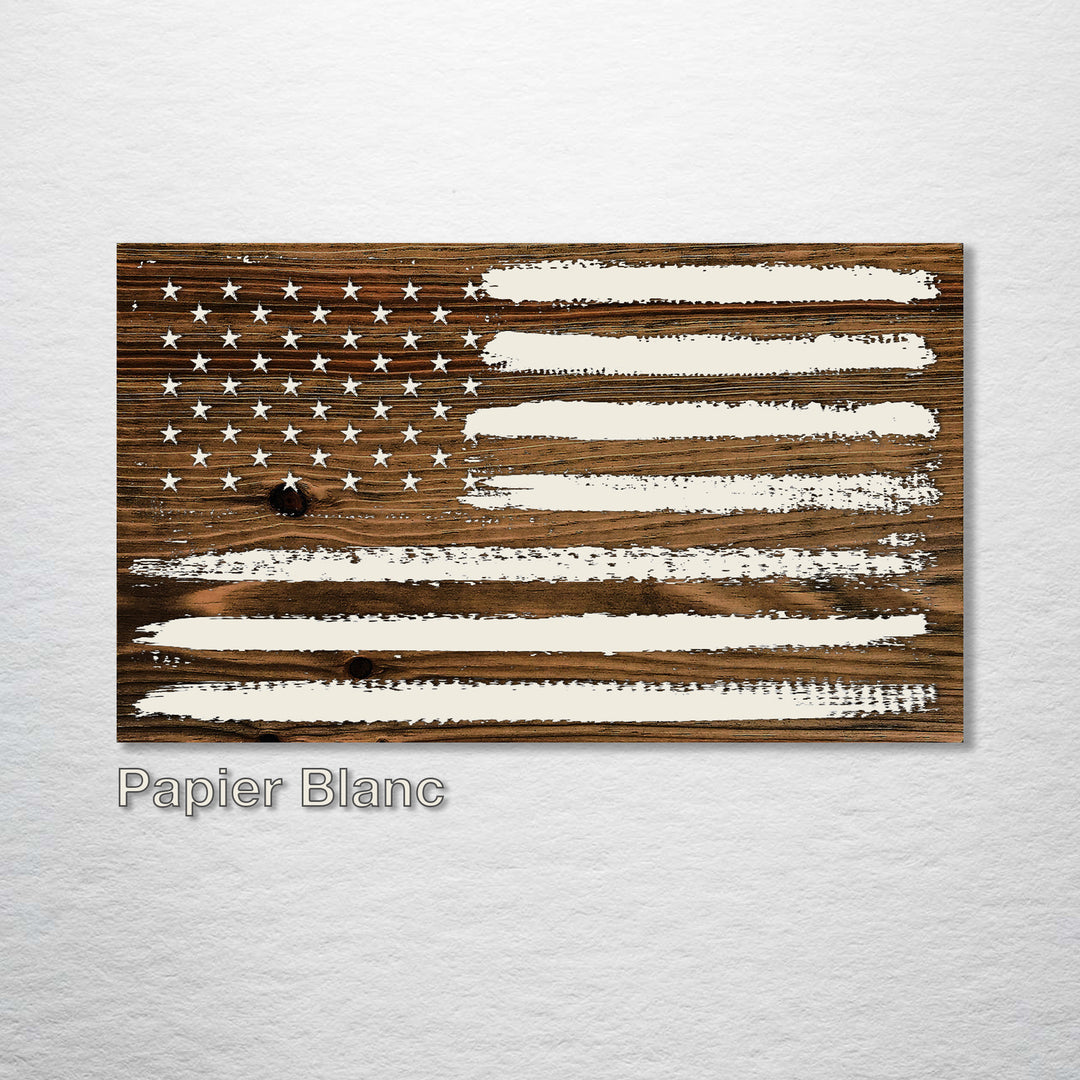 American Flag - Fire & Pine