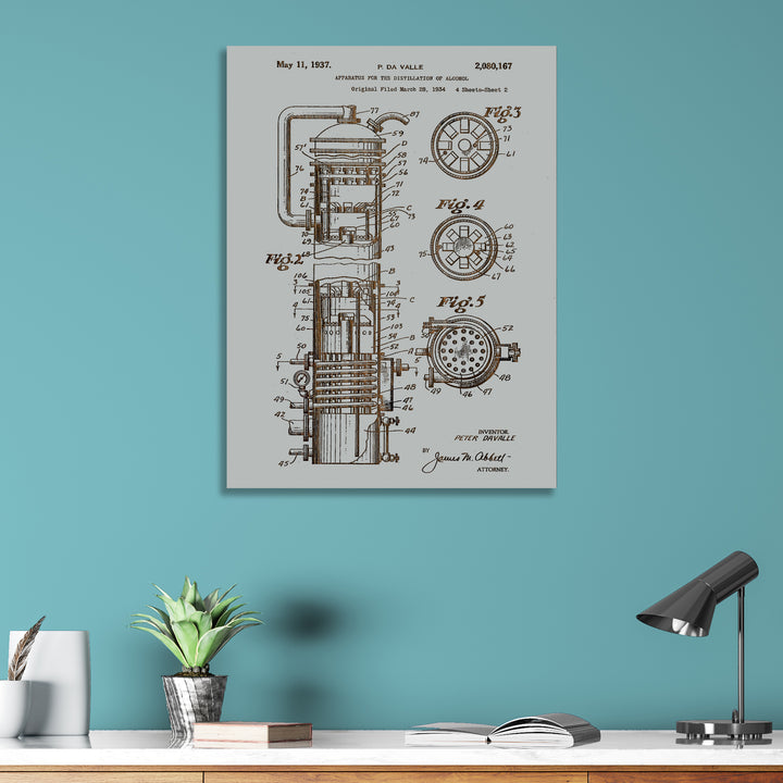 Apparatus for the Distillation of Alcohol - Fire & Pine