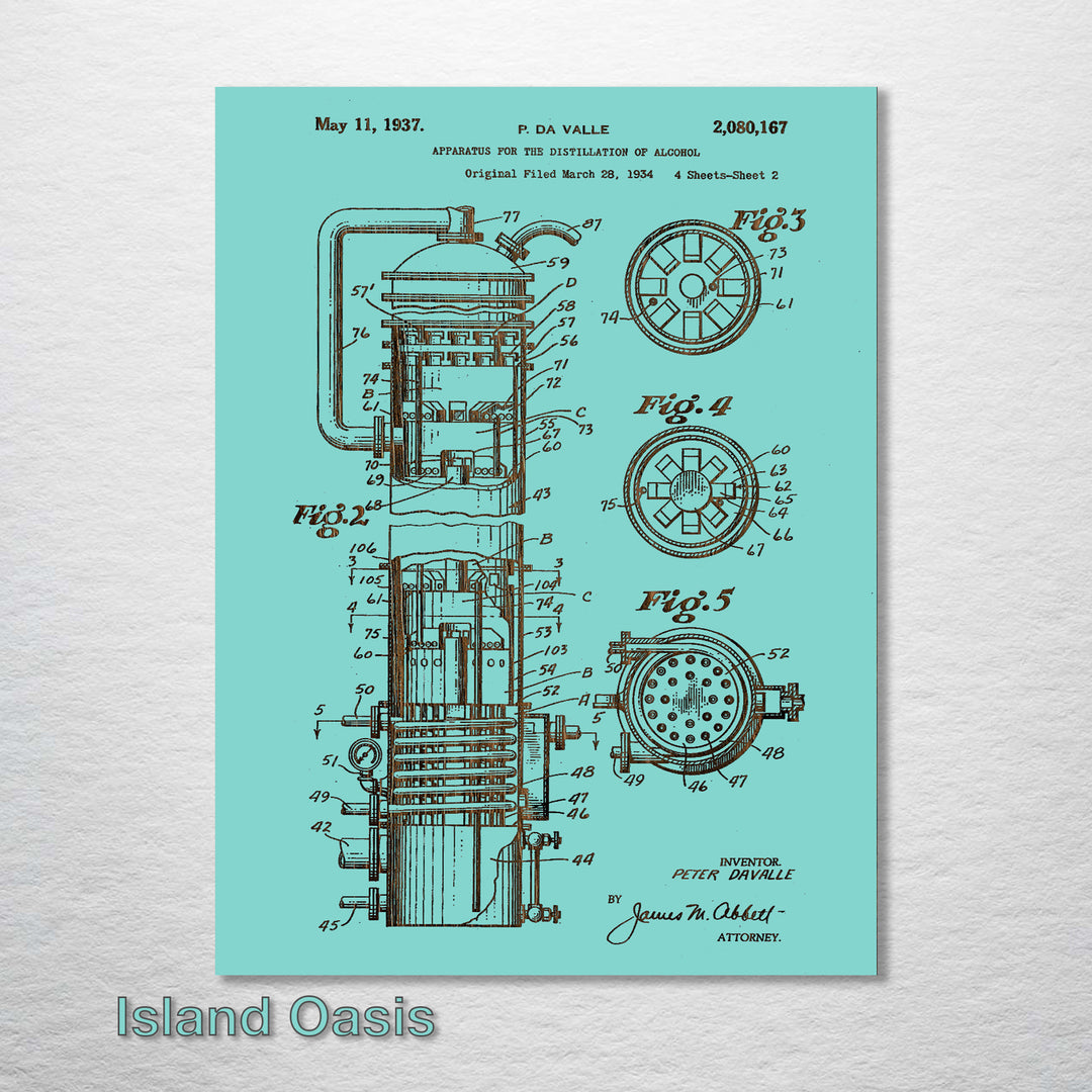 Apparatus for the Distillation of Alcohol - Fire & Pine