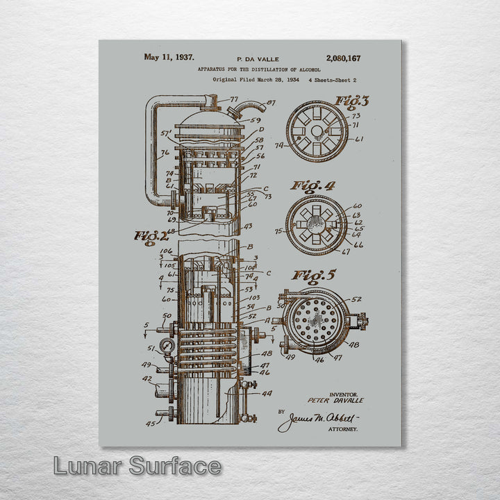 Apparatus for the Distillation of Alcohol - Fire & Pine