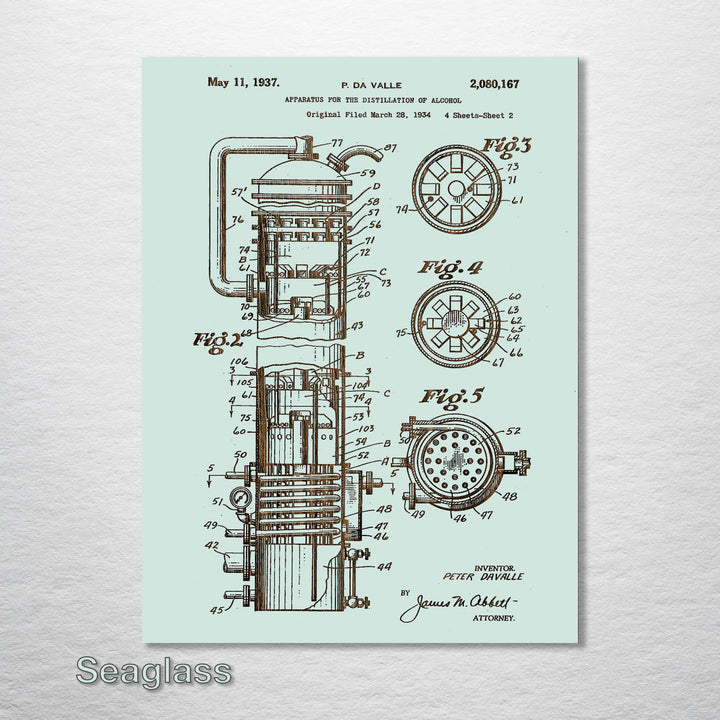 Apparatus for the Distillation of Alcohol - Fire & Pine