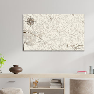 Arroyo Grande, California Street Map