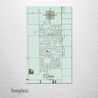 Arvin, California Street Map