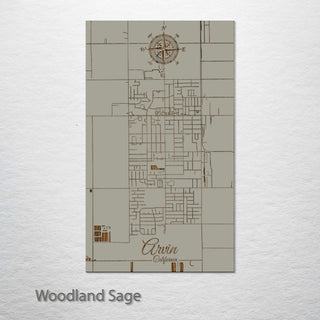 Arvin, California Street Map