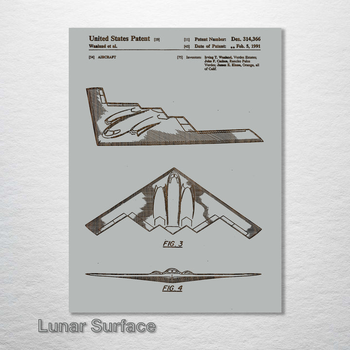 B-2 Bomber - Fire & Pine