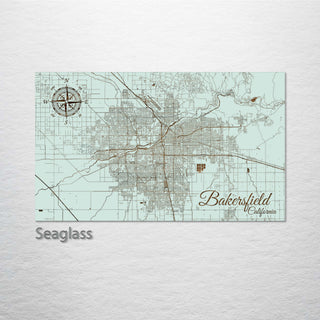 Bakersfield, California Street Map