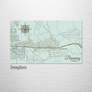 Banning, California Street Map