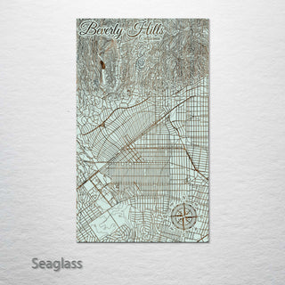 Beverly Hills, California Street Map