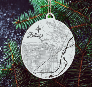 Billings, Montana Ornament