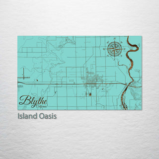 Blythe, California Street Map