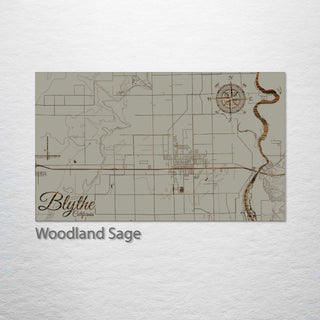 Blythe, California Street Map