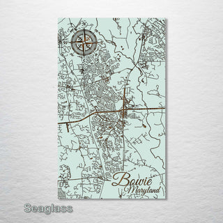 Bowie, Maryland Street Map - Fire & Pine