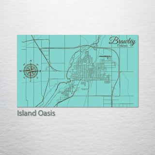 Brawley, California Street Map