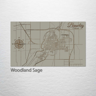 Brawley, California Street Map