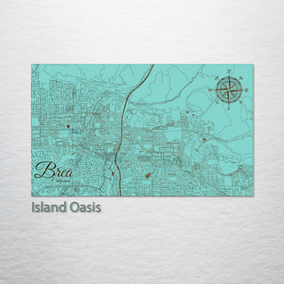 Brea, California Street Map