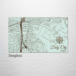 Daly City, California Street Map