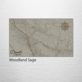 Danville, California Street Map