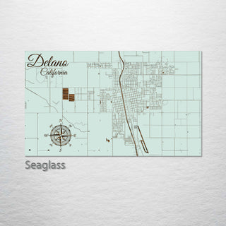 Delano, California Street Map