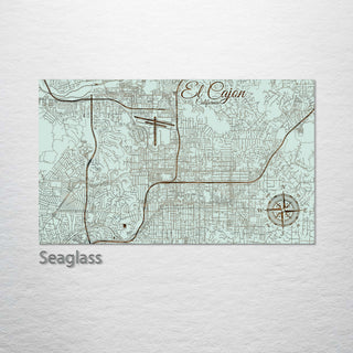 El Cajon, California Street Map