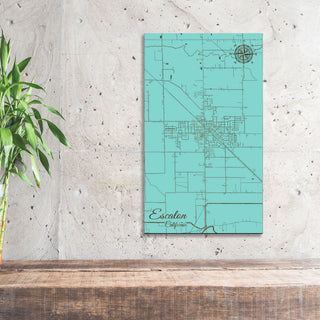 Escalon, California Street Map