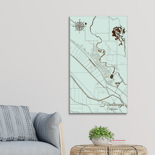 Firebaugh, California Street Map