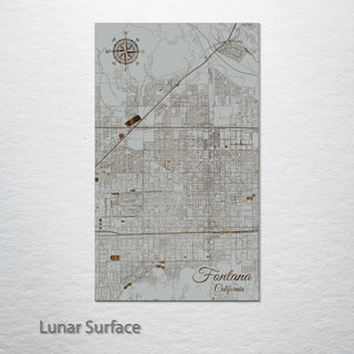 Fontana, California Street Map