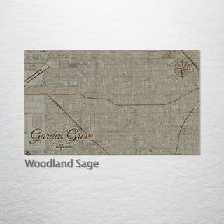 Garden Grove, California Street Map