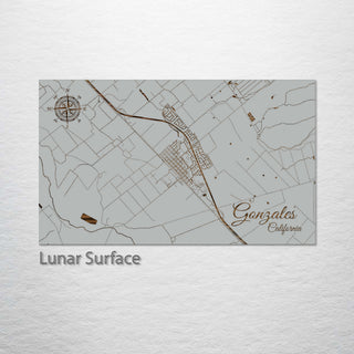 Gonzales, California Street Map