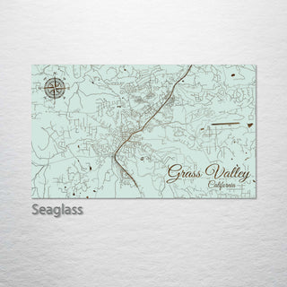 Grass Valley, California Street Map